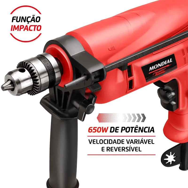 Furadeira de Impacto Mondial Power Tools NFFI-07