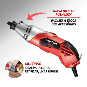 Micro Retífica Mondial Power Tools FMR-01