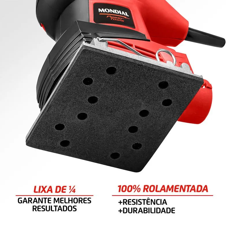 Lixadeira Orbital Mondial Power Tools FLO-02