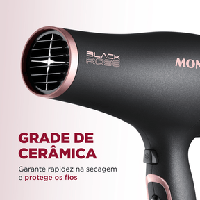 Secador de Cabelos Mondial Black Rose SC-37