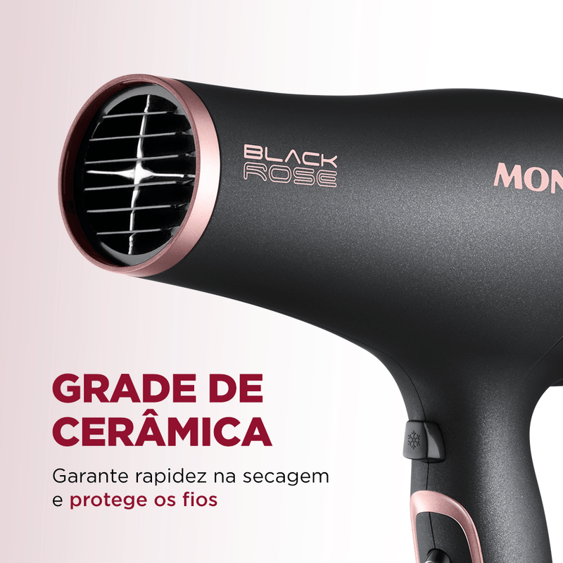 Secador de Cabelos Mondial Black Rose SC-37