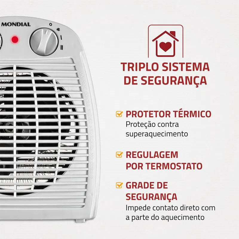 Aquecedor de Ar Mondial A-08