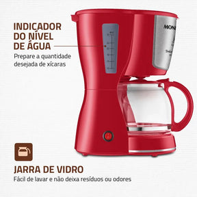 Cafeteira Elétrica Mondial Dolce Arome Inox C-32-32X-R