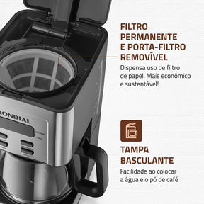 Cafeteira Elétrica Mondial C-44-32X-SDI