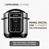 Panela de Pressão Elétrica Mondial Digital Master Cooker PE-40