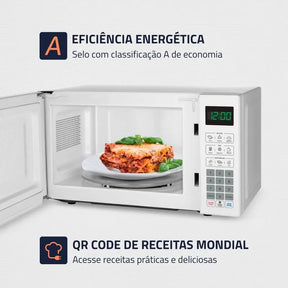 Micro-ondas 21L Mondial MO-01-21-W