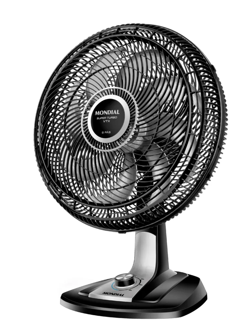 Ventilador de Mesa Mondial Turbo 8 Pás VTX-40-8P