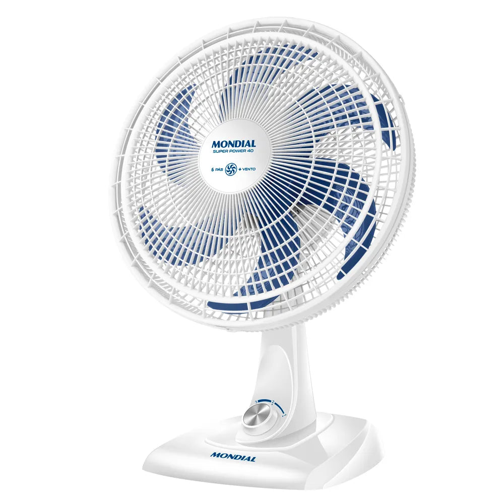 Ventilador de Mesa Mondial 6 pás VSP-40-W