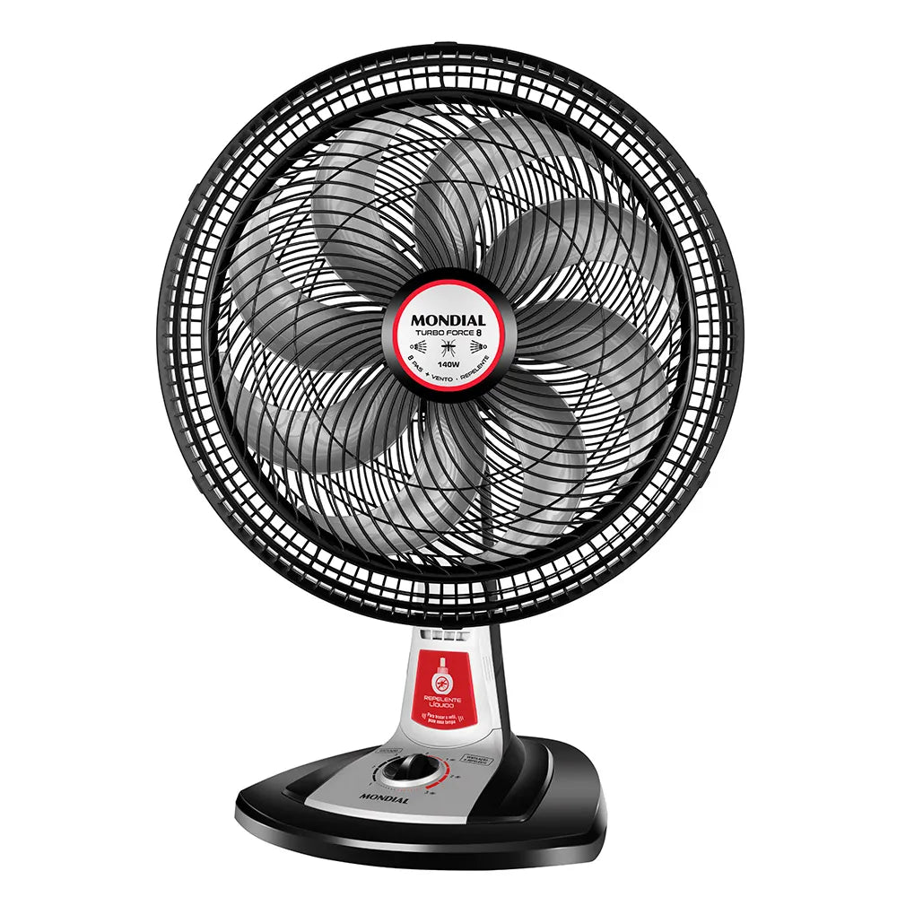 Ventilador de Mesa Mondial Turbo Force VT-RP-03-8P-NP